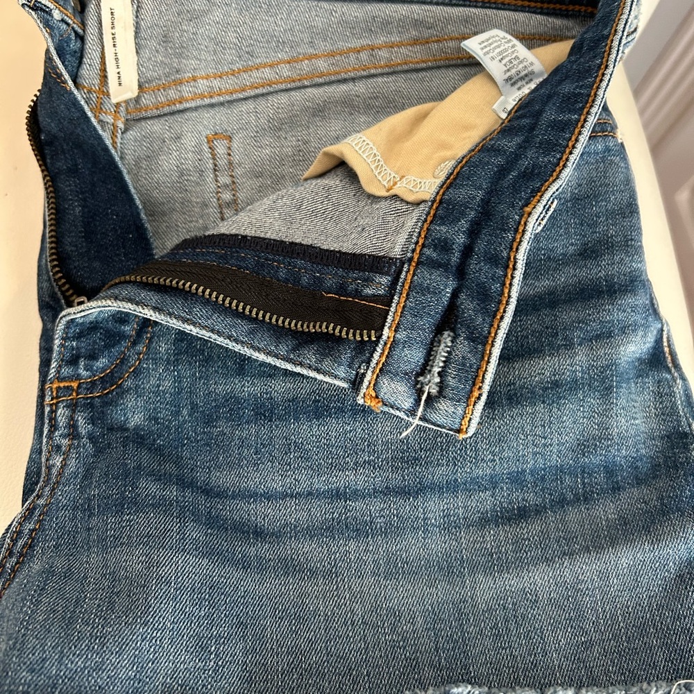 Rag & Bone NWT Nina Denim Shorts - Picture 10 of 14